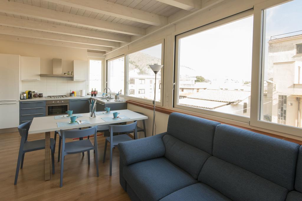 Ferienwohnung La Terrazza Del Baglio Mondello Exterior foto